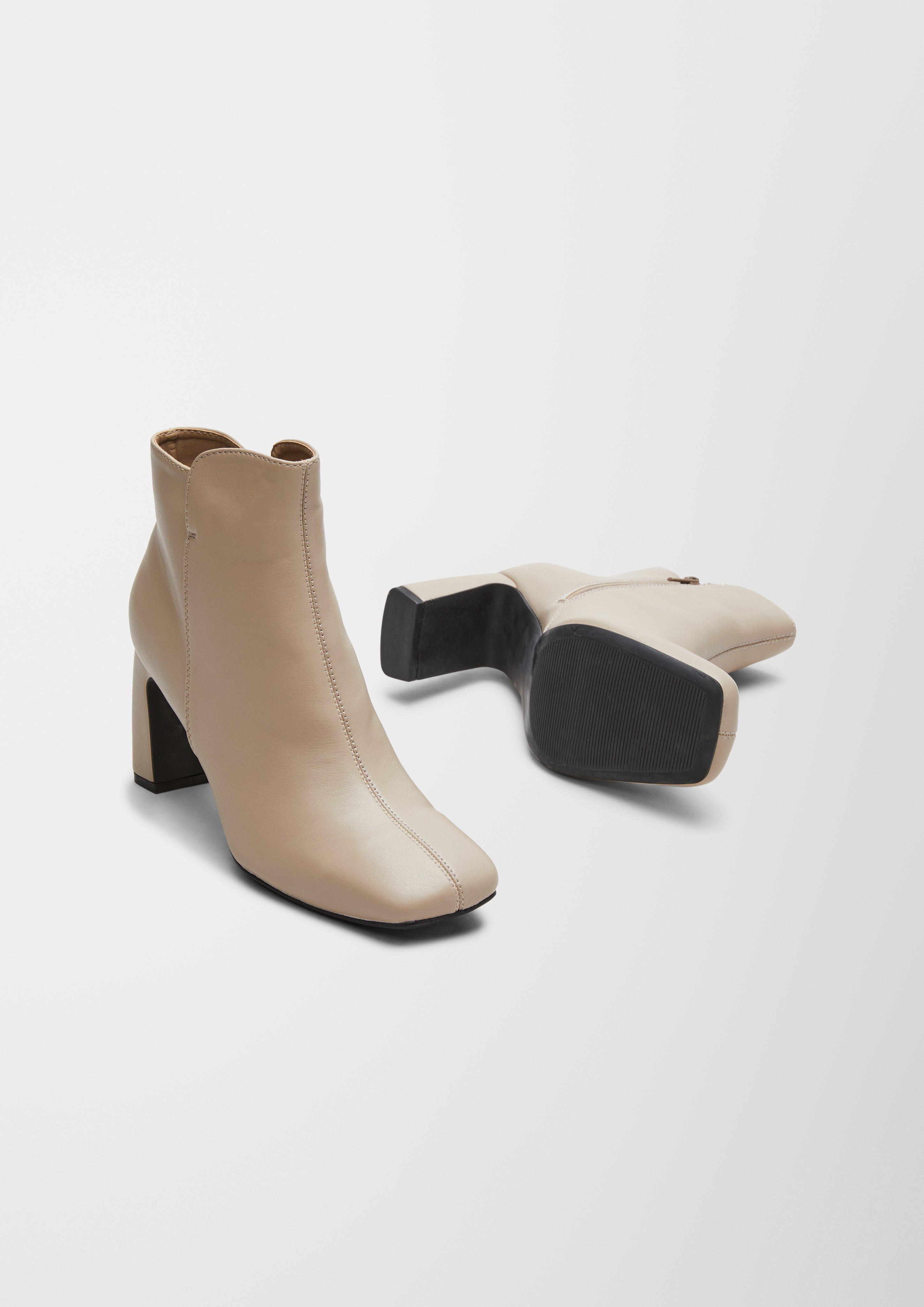Stiefel in Leder-Optik  6006566-341
