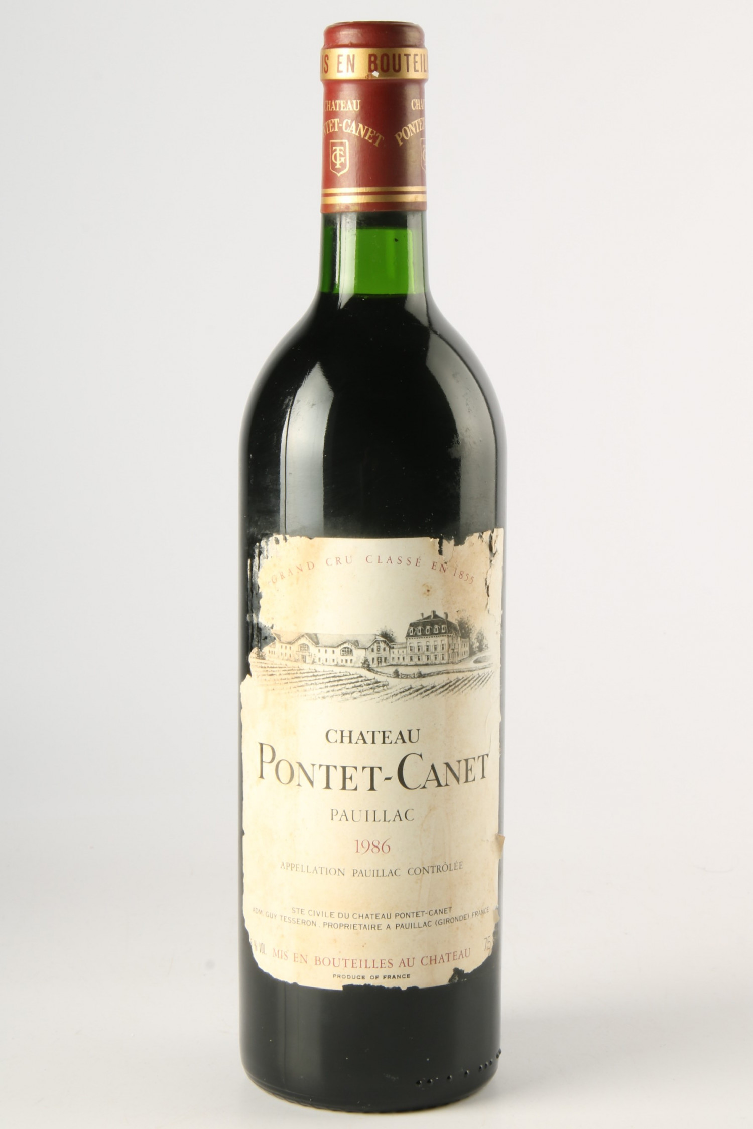 Château Pontet Canet 1986, Pauillac