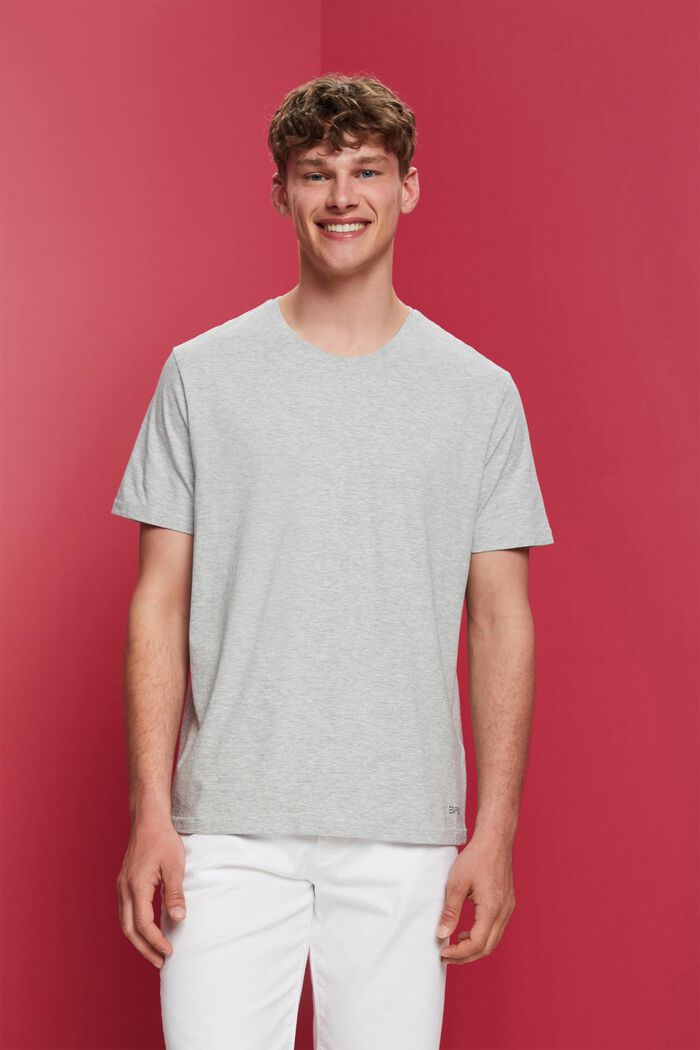 Jersey-T-Shirt mit Rückenprint