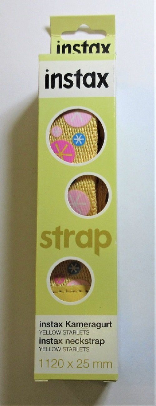 FUJIFILM Instax Tragegurt yellow Starlets Sofortbildkamera