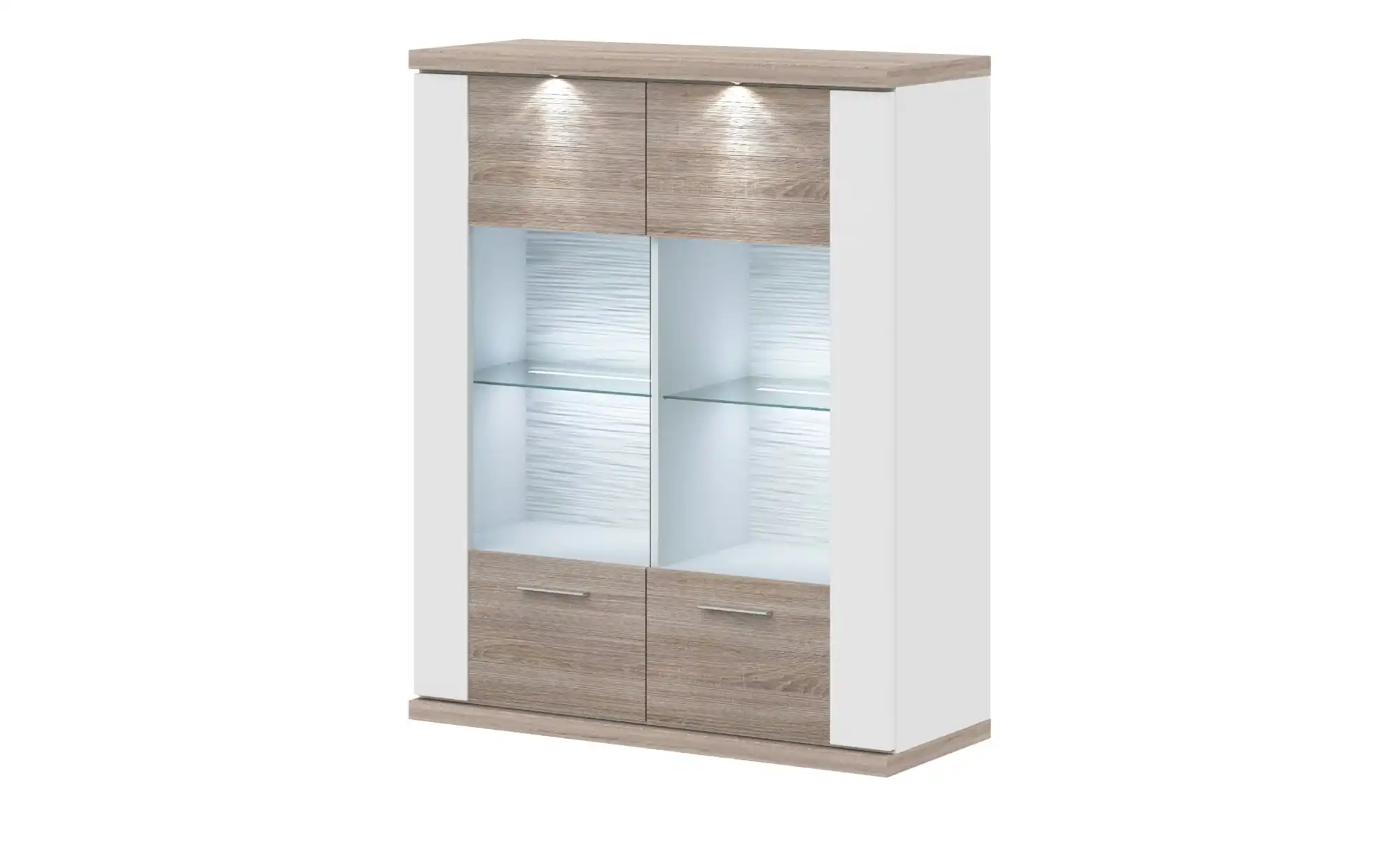 Primo Hängevitrine  Titan