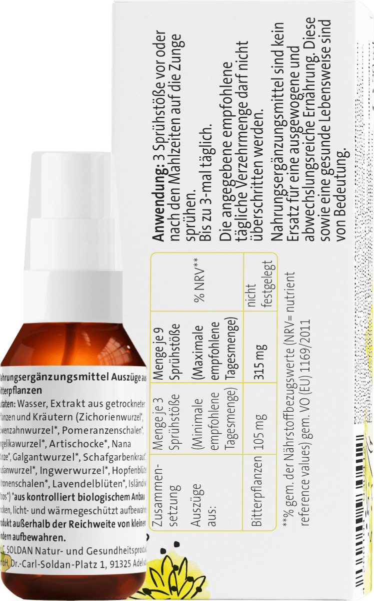 Bitter-Pflanzenspray, 20 ml