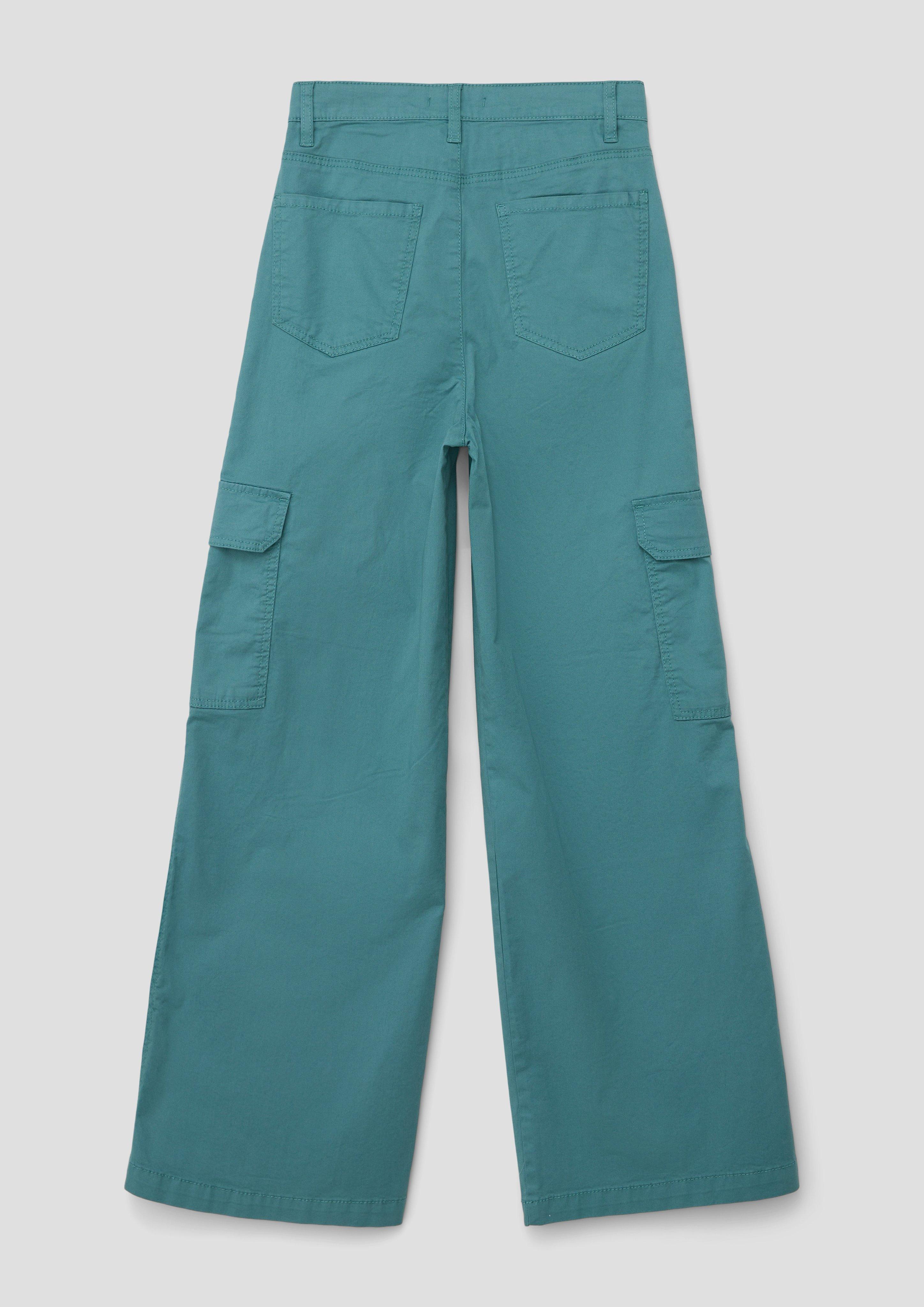 Loose: Wide-Leg-Pants im Cargo-Stil  2142452-6560