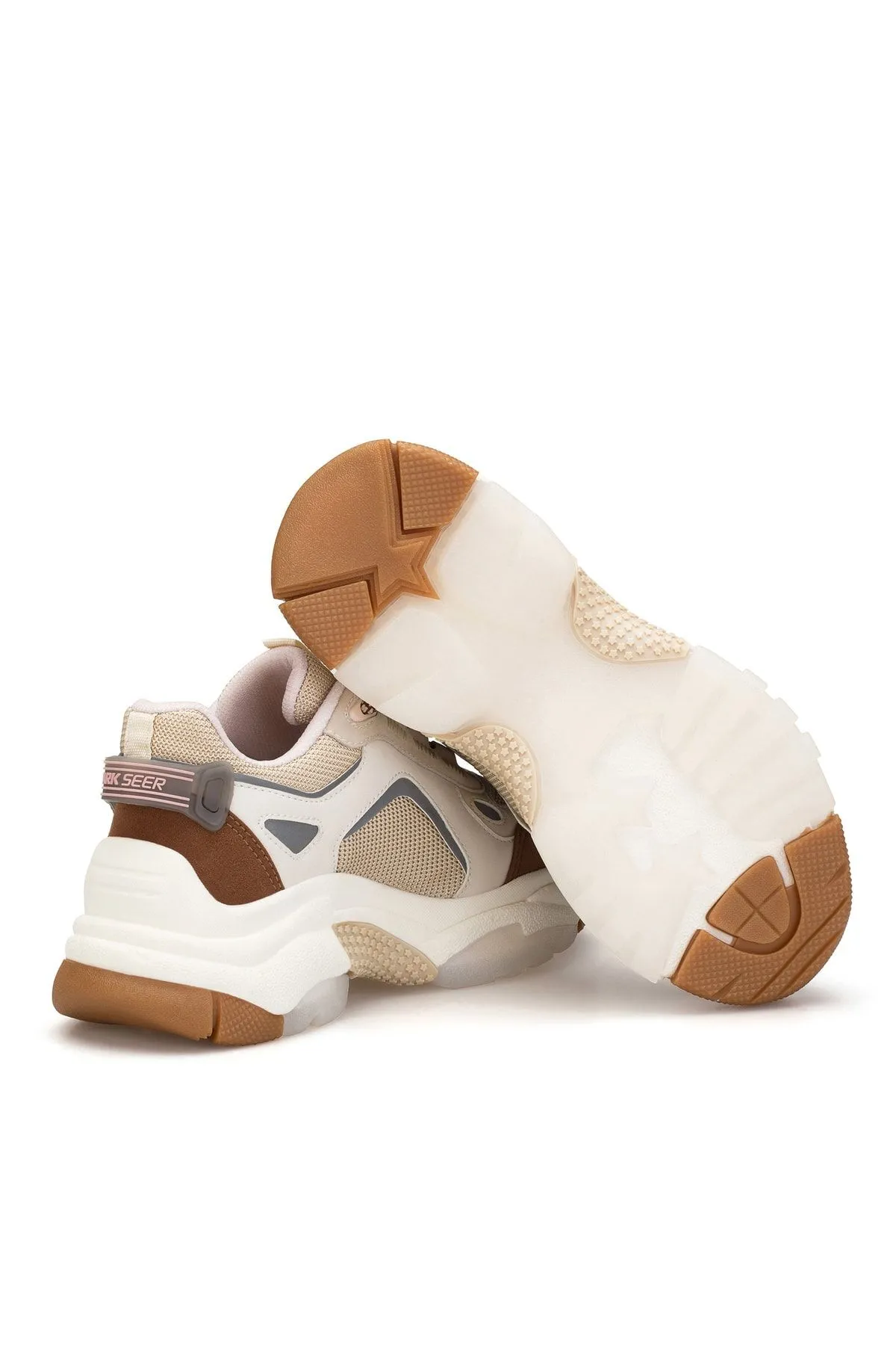 DARK SEER  Ds Linda Beige Tan Damen Sneaker