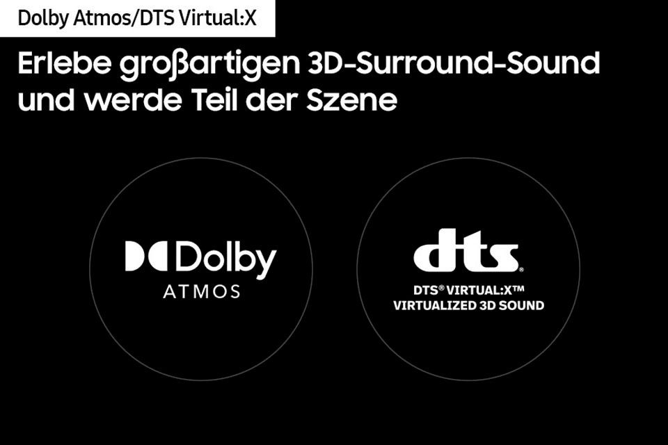 Samsung HW-Q64GC Soundbar (340 W, 3.1-Kanal Sound System,Dolby Atmos & DTS:X,Adaptive Sound Lite)