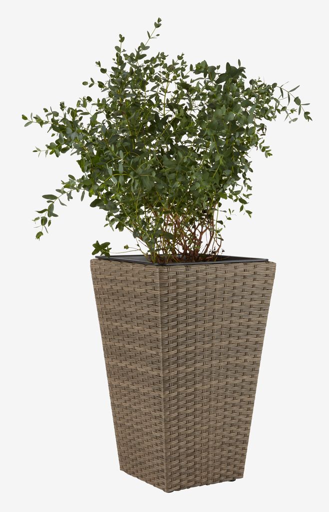 BLOMMOR Kosz doniczka BLOMMOR S31xD31xW50 kolor naturalny