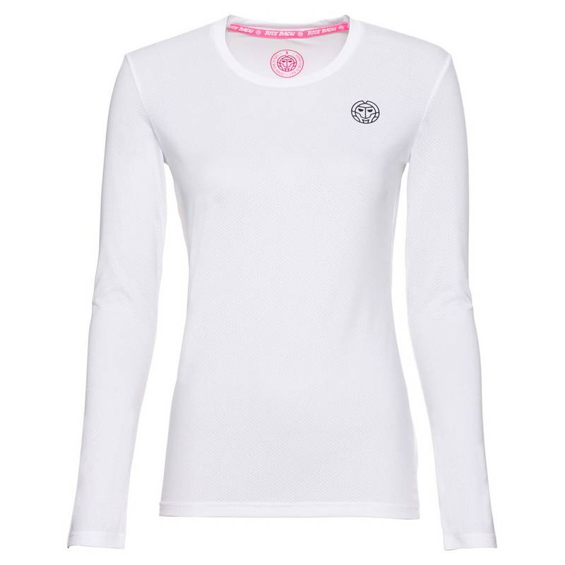 BIDI BADU Pia Tech Roundneck Longsleeve Tennisshirt Damen