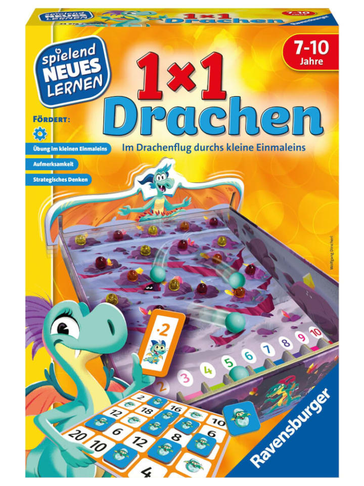 Ravensburger Brettspiel 1x1 Drachen Spielen und Lernen, 7-10 Jahre günstig kaufen onesize