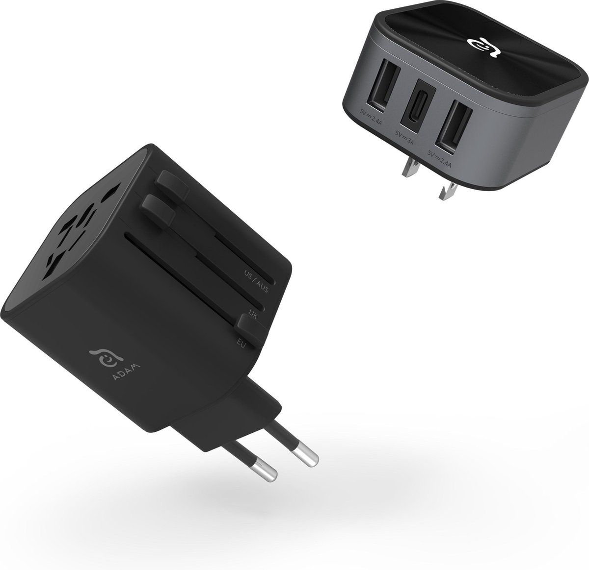 ADAM Elements Omnia T3 Triple Universal Weltstecker