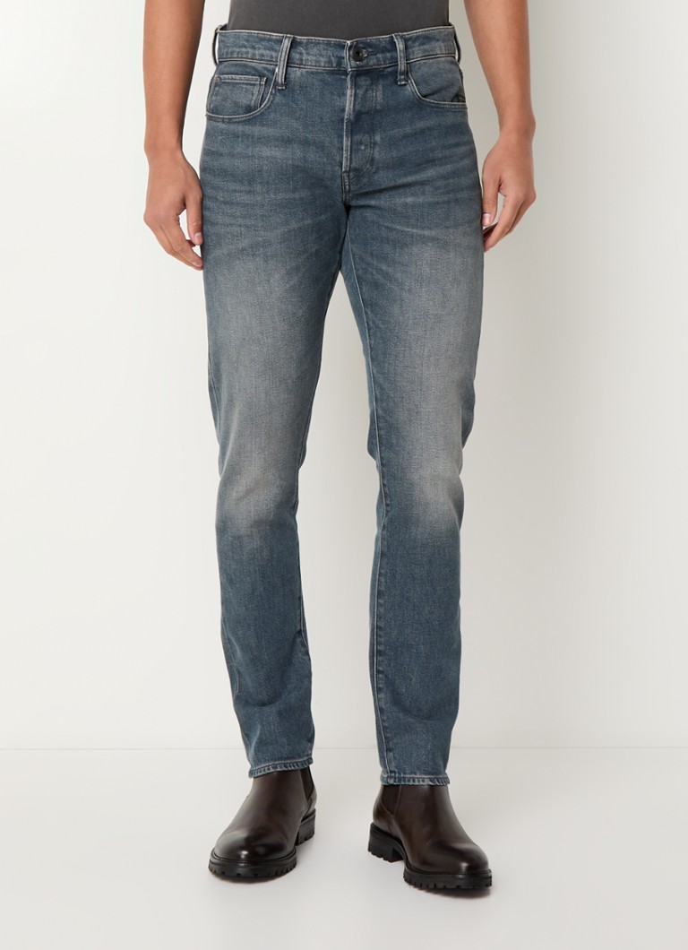 Kavbojke slim fit G-Star RAW 3301 z barvnim pranjem