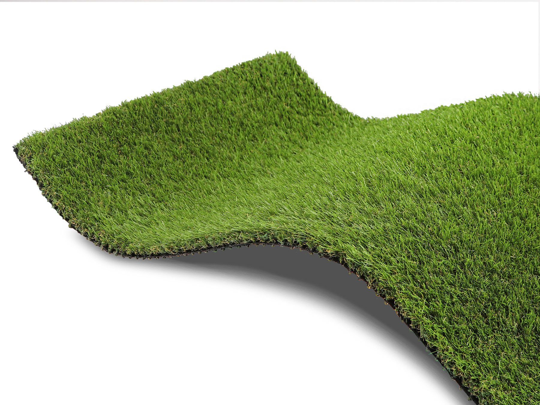 Kunstrasen WOODLAND, Primaflor-Ideen in Textil, rechteckig, Höhe: 29 mm, realistische Optik, mit Noppen, ideal für Balkon & Terrasse