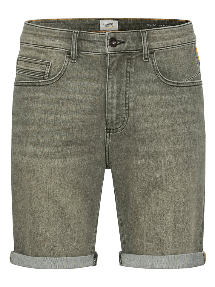 Camel Active Jeans-Shorts in Khaki günstig kaufen