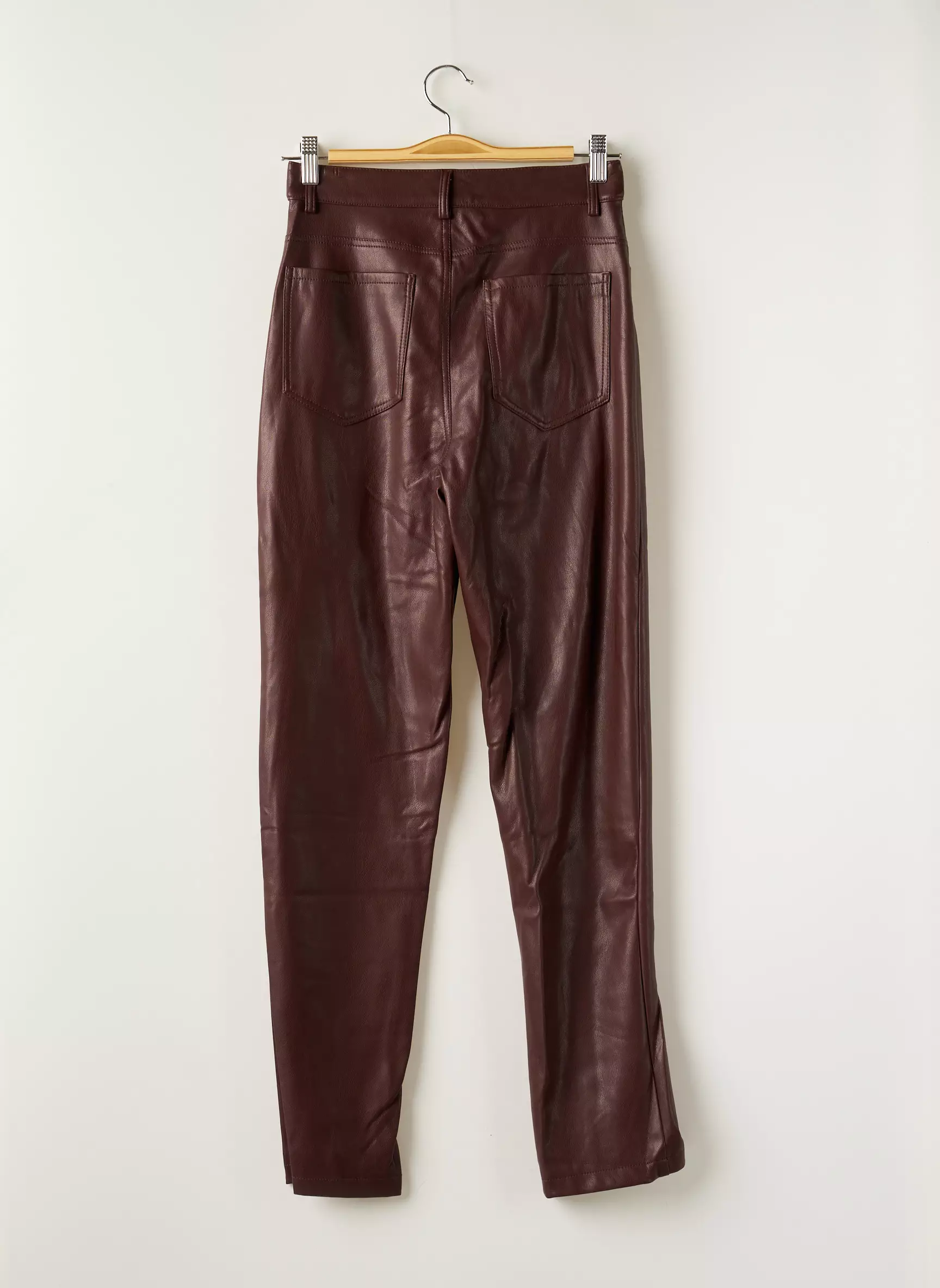 Le Ger Pantalons Droits Femme couleur marron