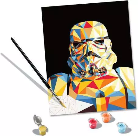CreArt Star Wars - Stormtrooper - Malen nach Zahlen für Erwachsene