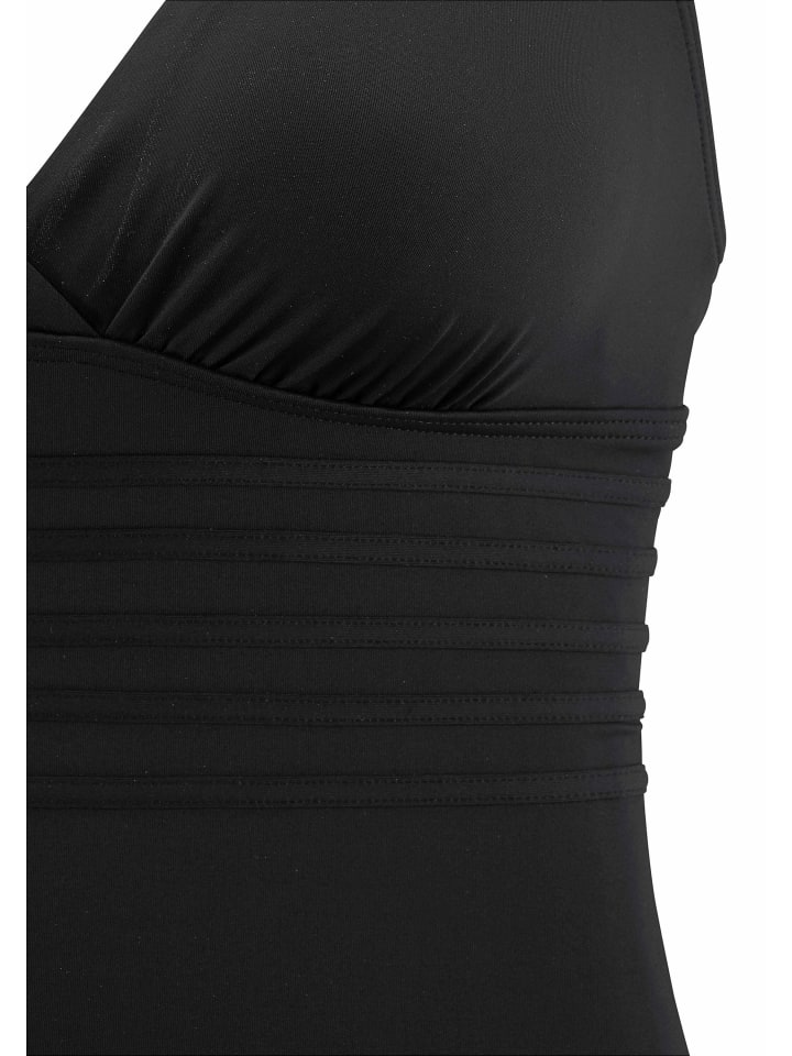 LASCANA Badeanzug in schwarz günstig kaufen