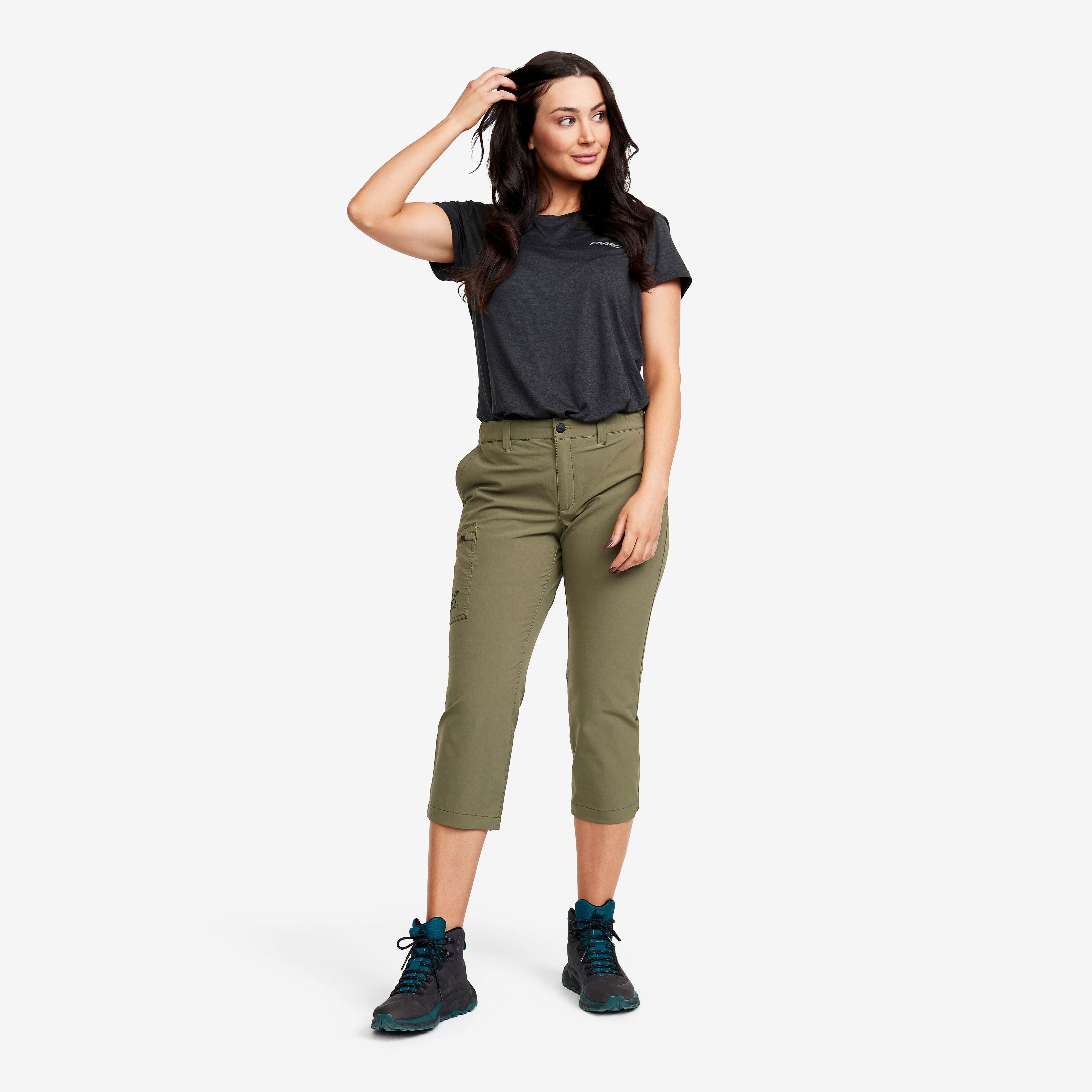 Loyal 3/4 Stretch Pants Femme Kalamata