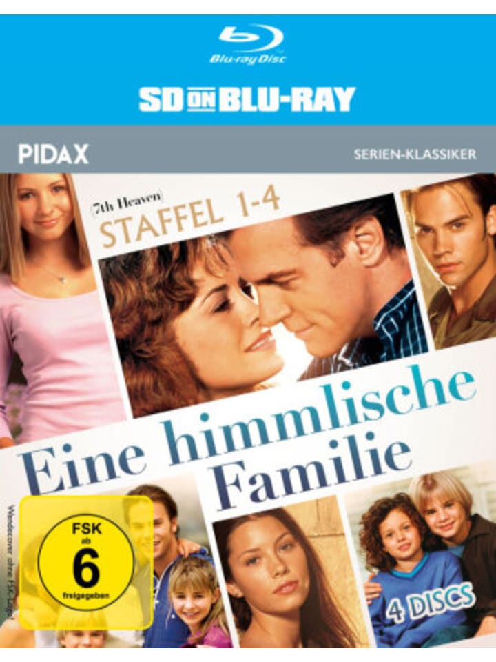 aLiVe Film - Eine himmlische Familie (7th Heaven), Box 1, Staffel 1 - 4 (SD on Blu-ra günstig kaufen onesize