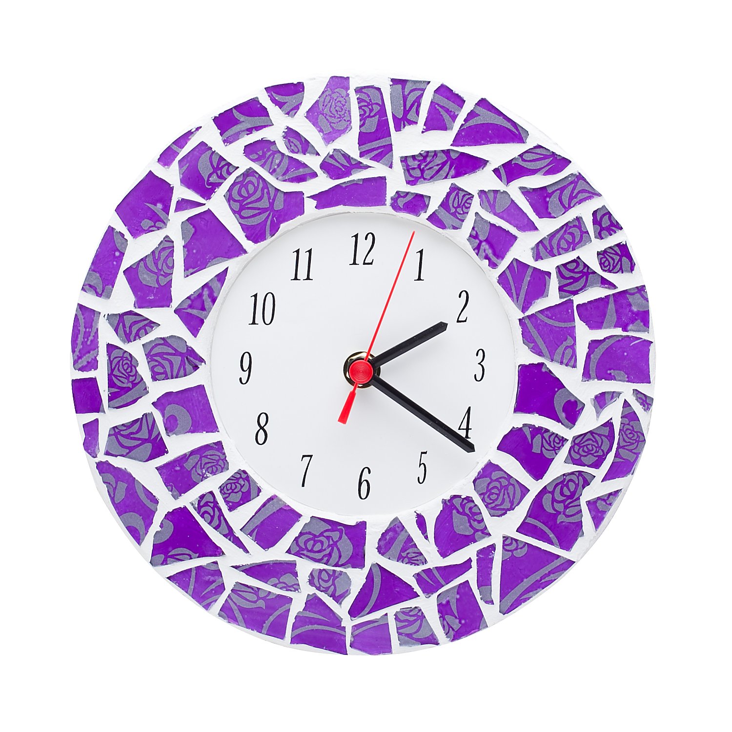 MDF-Uhr, 21,5 cm Ø