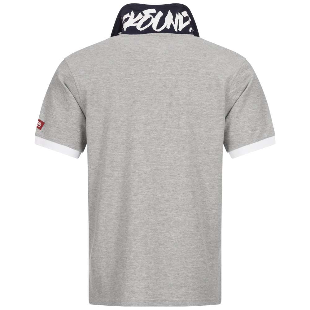 Ecko Unltd. Midliner Herren Polo-Shirt EFM04793-GREY MARL