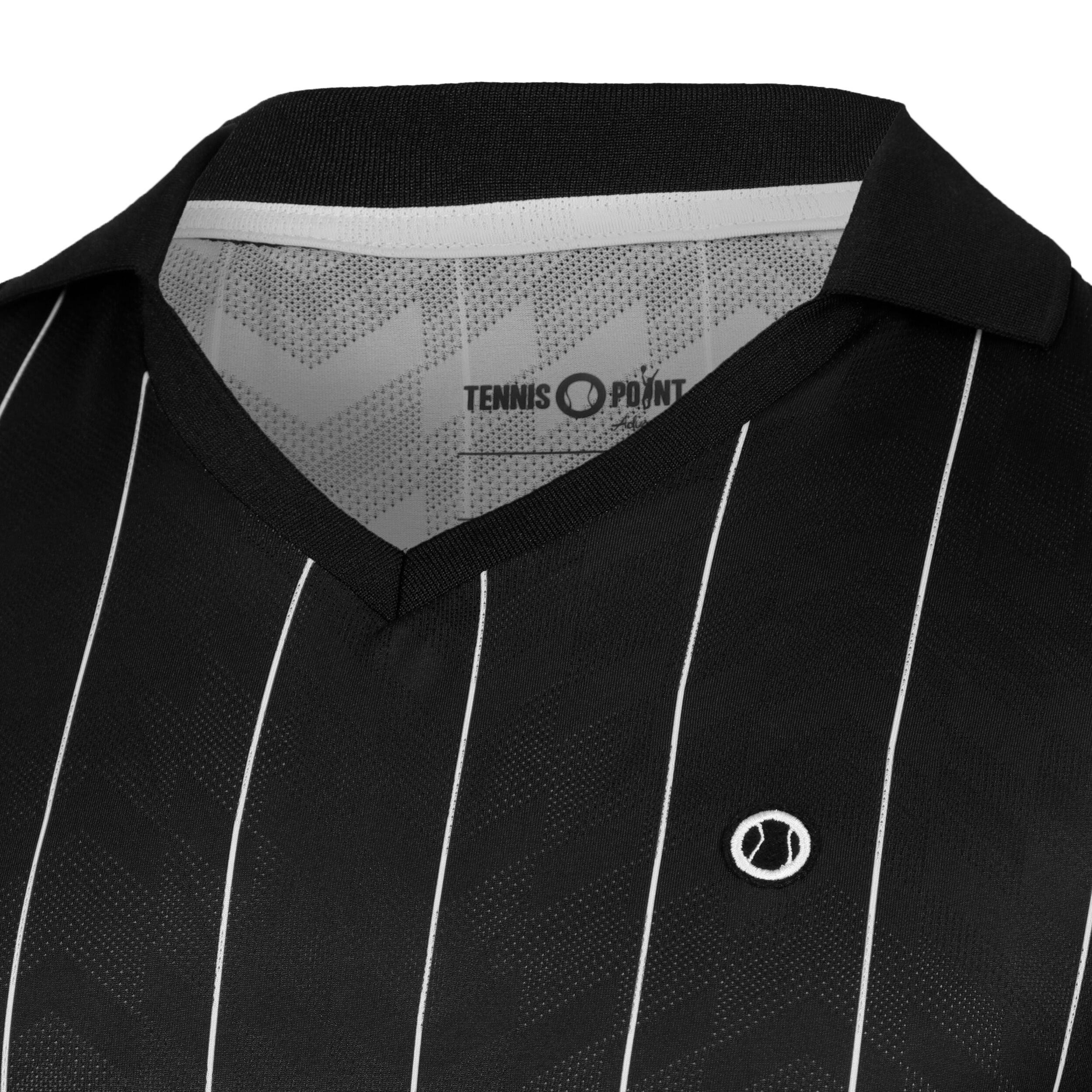 Stripes Polo Special Edition Herren - Schwarz, Weiß