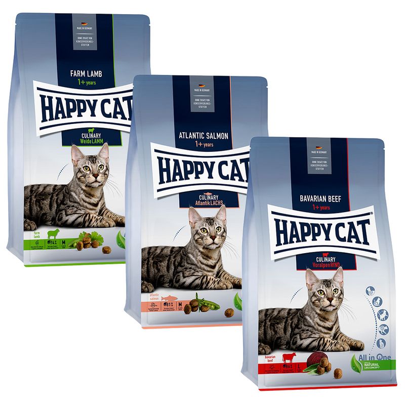 Mixpaket Happy Cat Culinary Adult zu TOP-Preisen