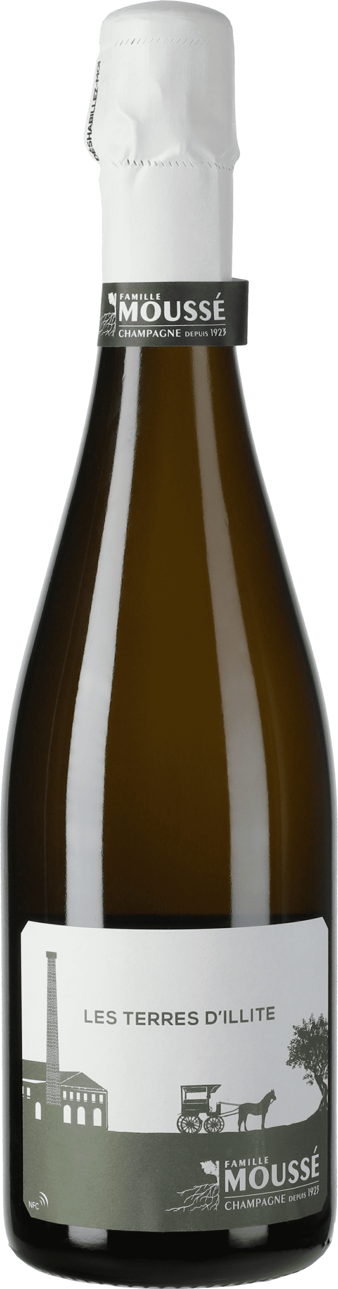 Moussé Fils: Champagne Les Terres d'Illite Blanc de Noirs 2019