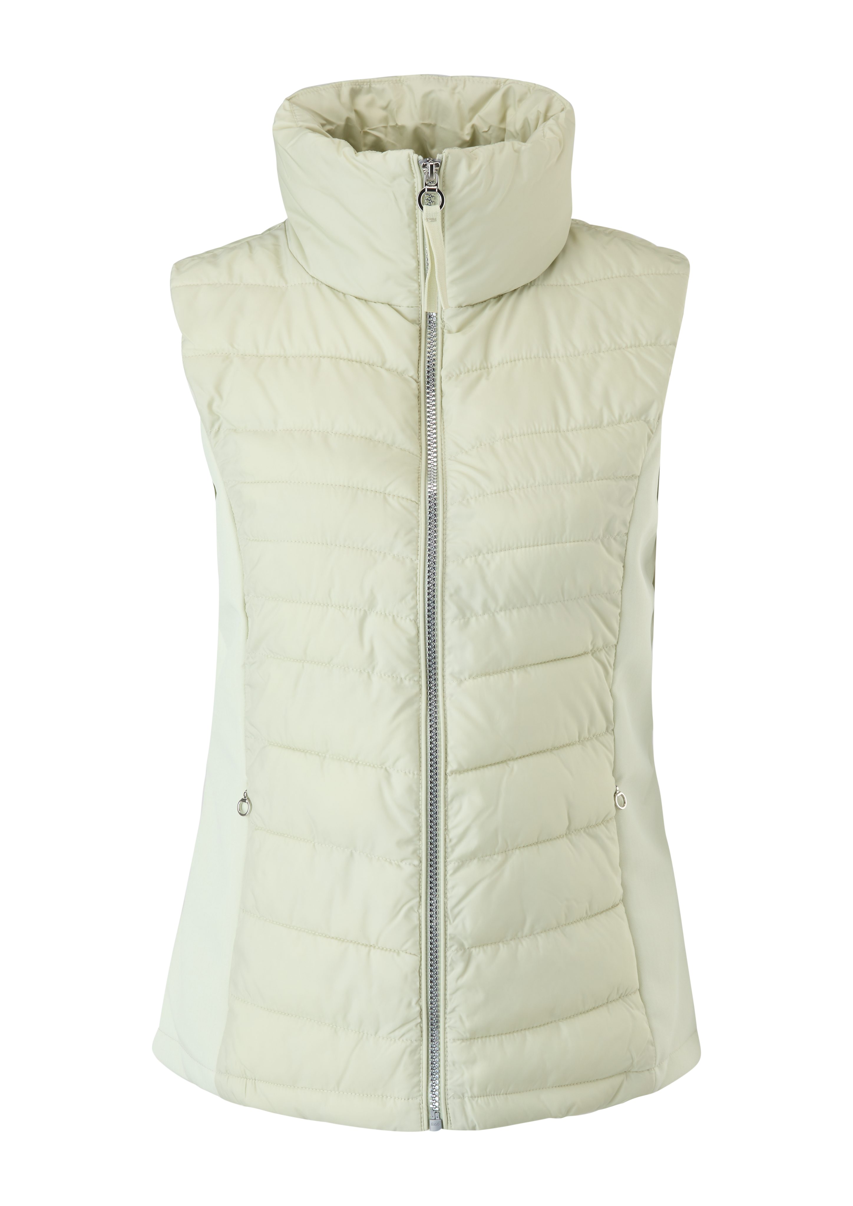 s.Oliver Funktionsweste Steppweste mit Softshell-Einsatz fixiertes Insert