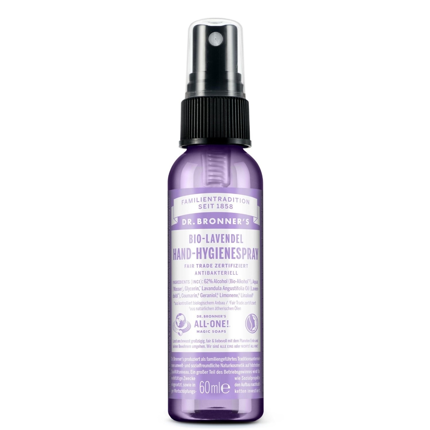 Lavender Fair Trade Handhygiene-Spray