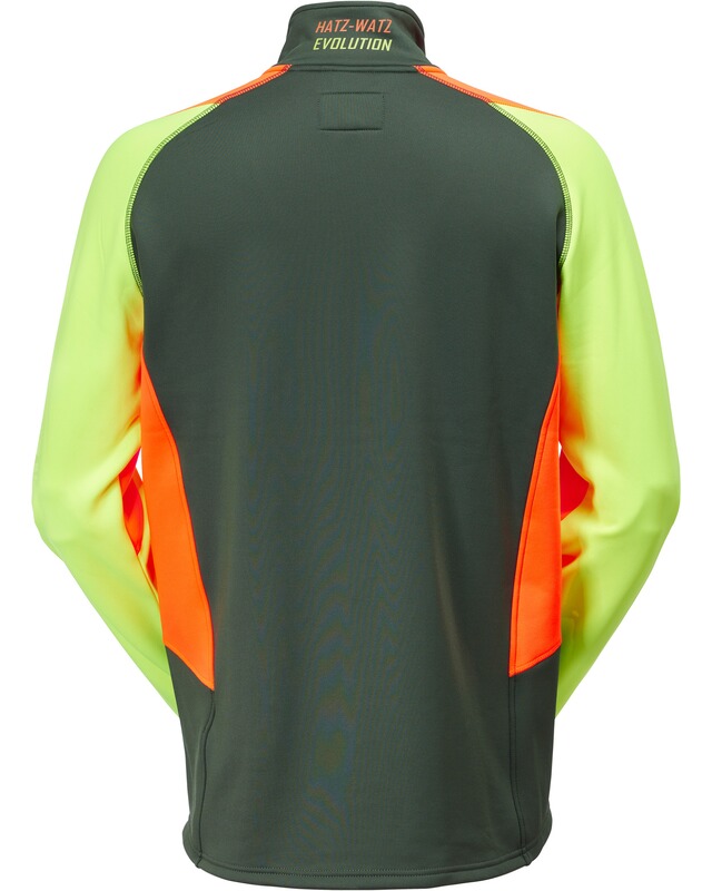 Parforce Powerstretch-Fleecejacke Hatz-Watz