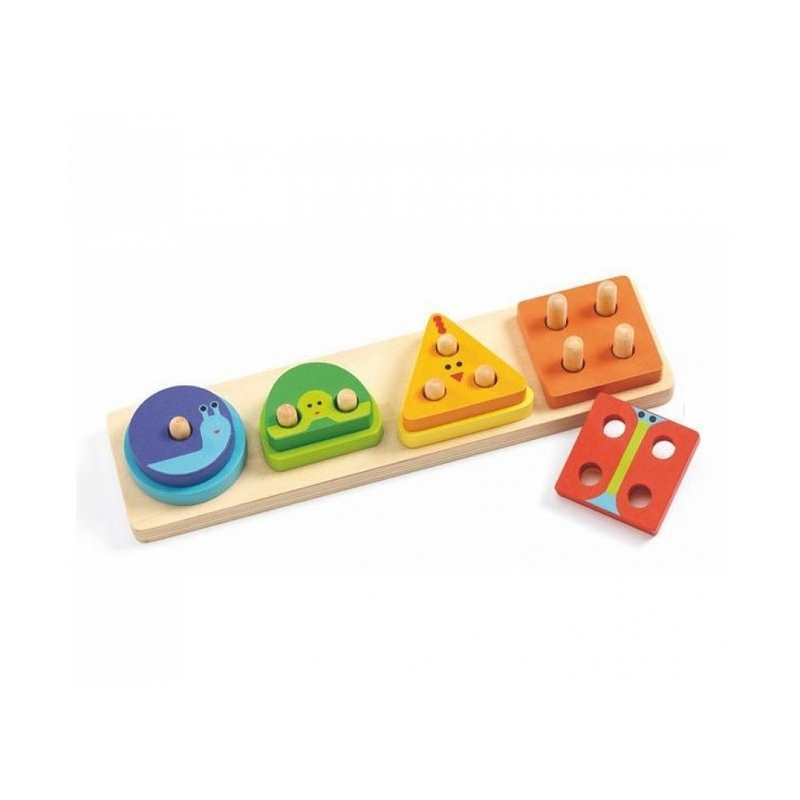 Jeu en bois 1.2.3.4 Basic