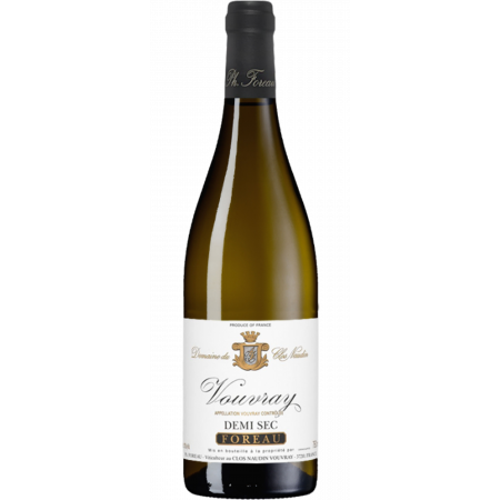 VOUVRAY DEMI-SEC 2018 - CLOS NAUDIN