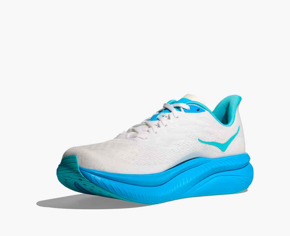 Mach 6 White / Skyward Blue