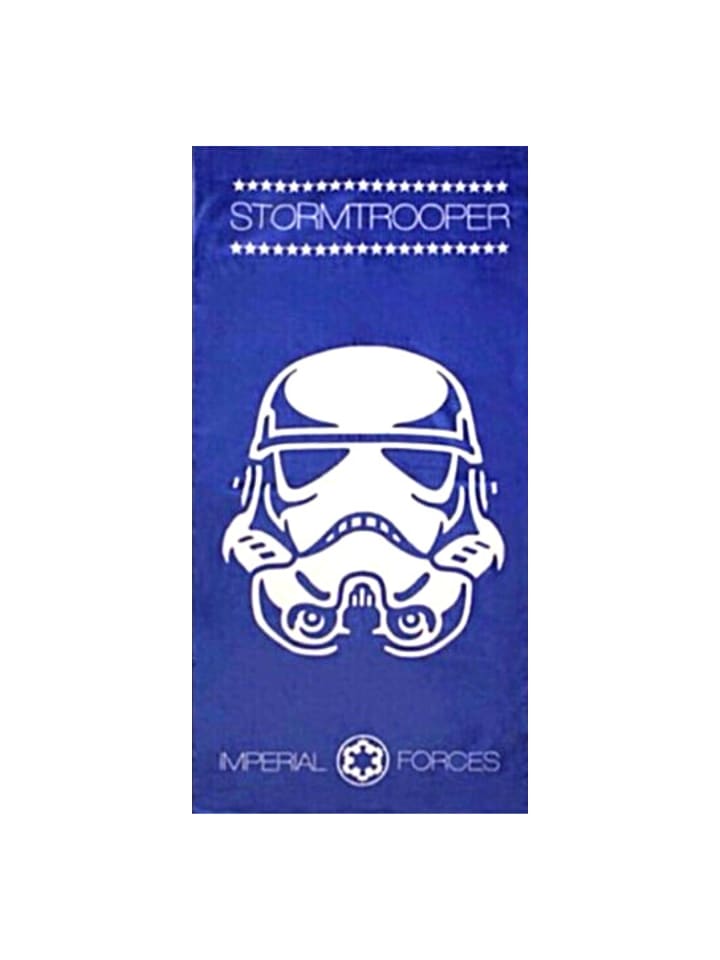 Star Wars Strand-/Badetuch Star Wars Stormtrooper - (L) 140 cm x (B) 70 cm in Blau günstig kaufen 140