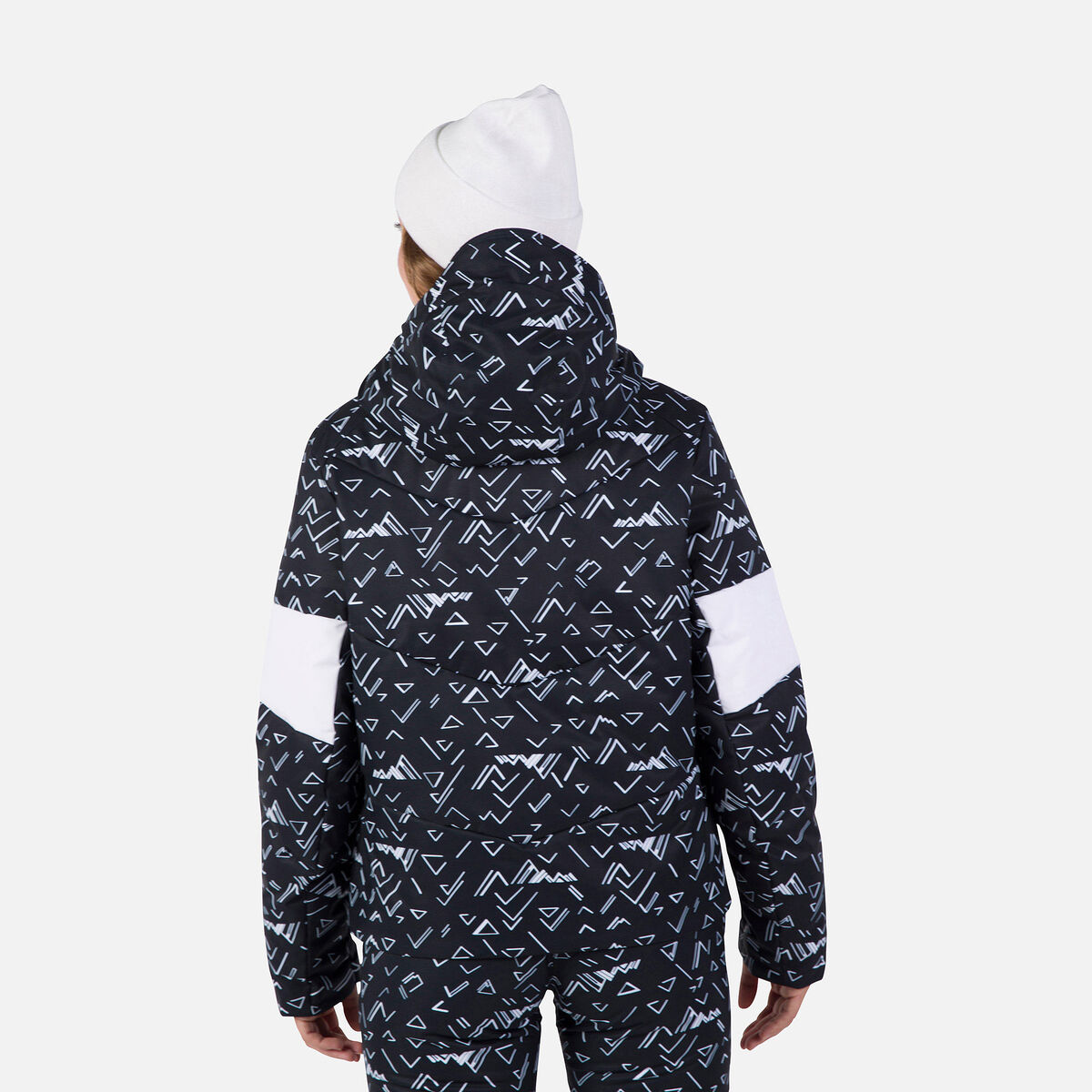 Damen-Steppskijacke mit Print Wispile
