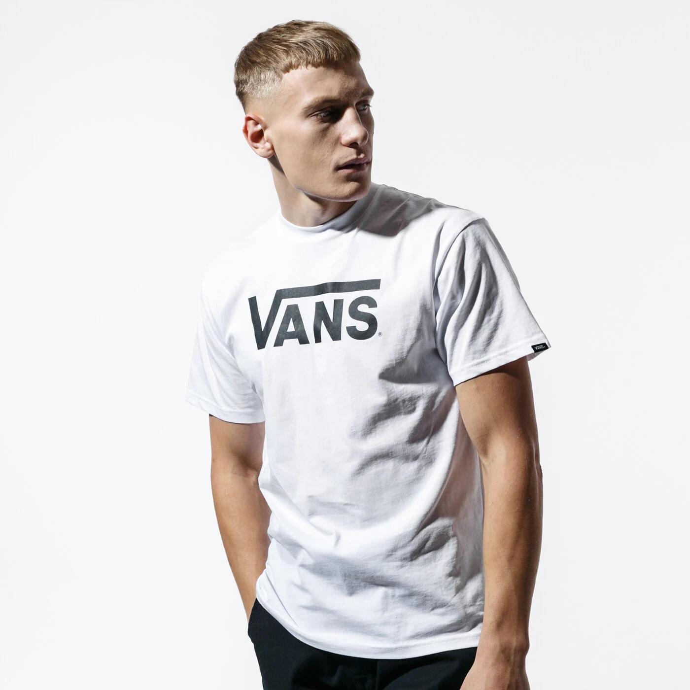 VANS T-SHIRT VANS CLASSIC Weiß