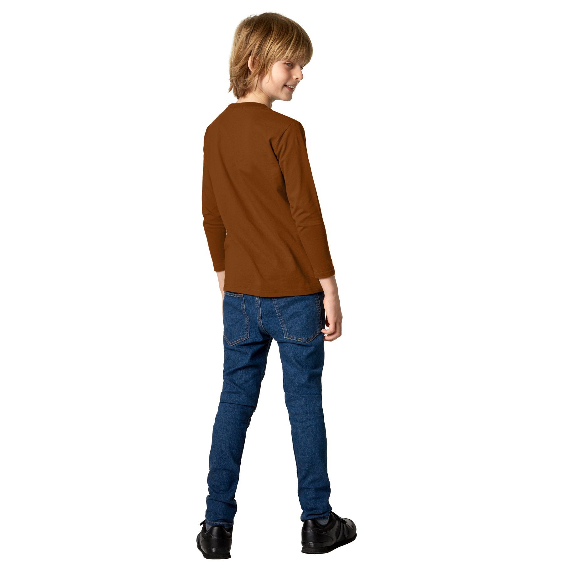 dressforfun Longsleeve Langarm-Shirt Korientalisch Rundhals