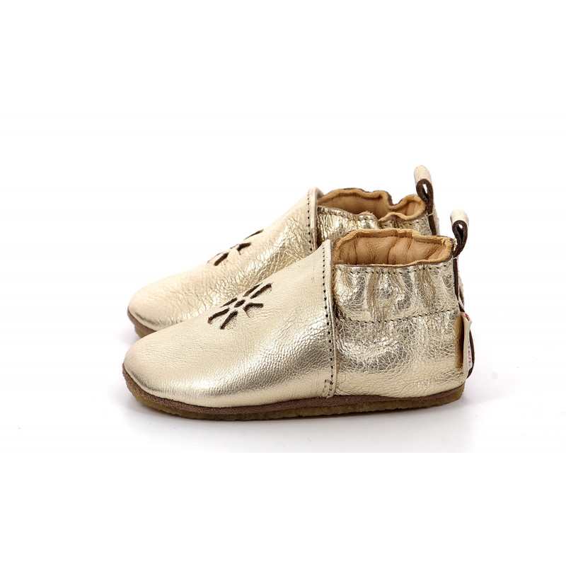 Chaussons cuir Lazeez