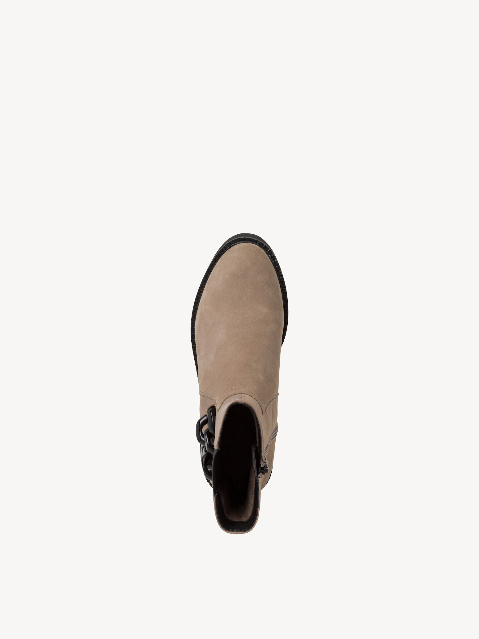 Bottine Chelsea en cuir - marron