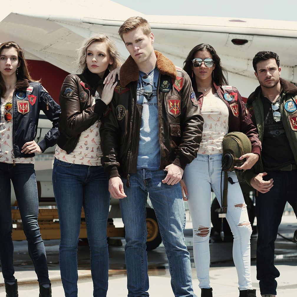 Leder Fliegerjacke 20201007