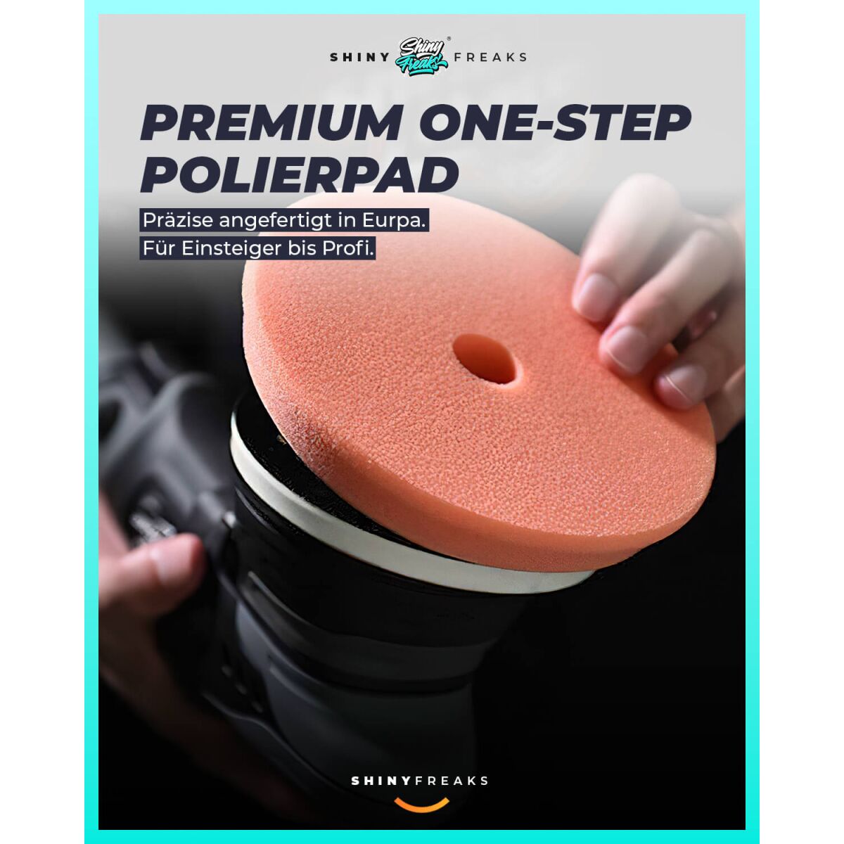 CarPro Politur Set Fixer   Ø125mm Pad | One-Step-Politur 500g