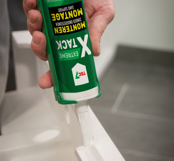 TEC7 534515000 X-Tack crno brtvilo za montažu, kartuša 290 ml