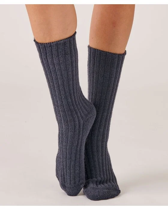Chaussettes à côte bouclette Thermolactyl