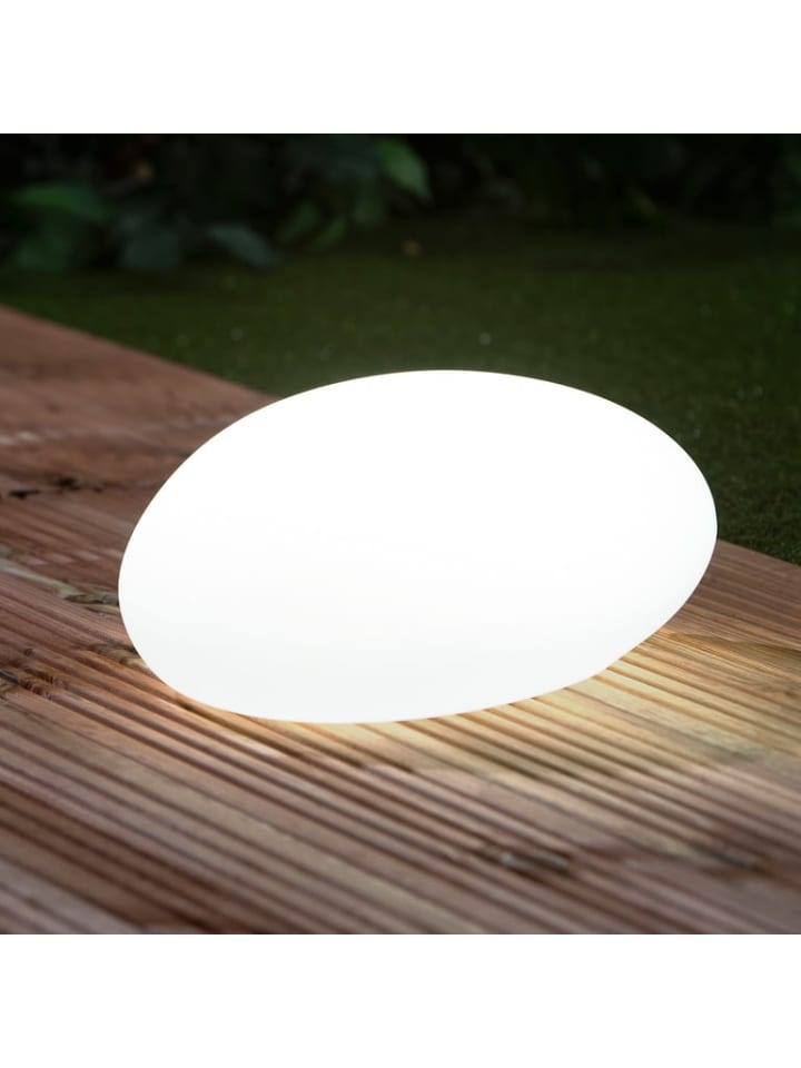 EASYmaxx EASYmaxx Solar-Leuchte Stein flach 3,7V weiß günstig kaufen onesize