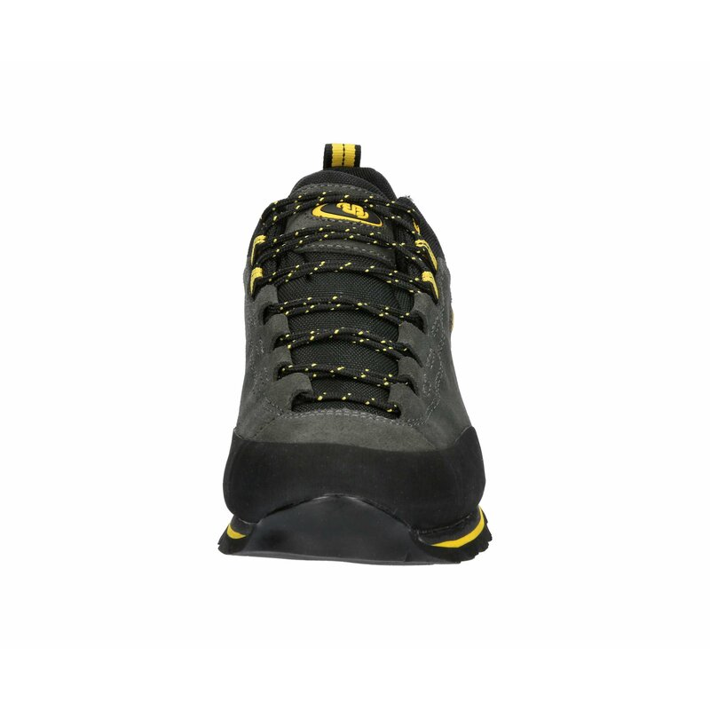 Brütting Makalu grau mit gelben Herren Wanderschuhe