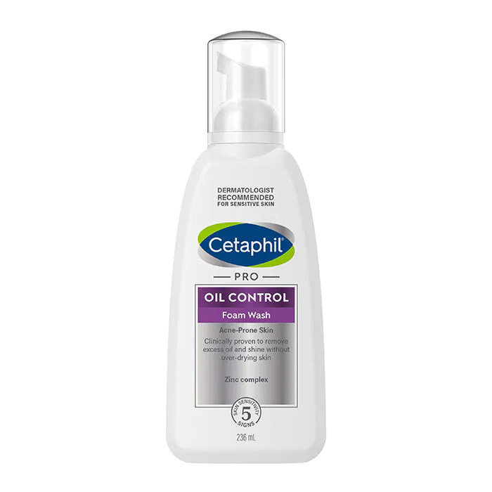 Cetaphil PRO riebalų kontrolės veido valymo putos