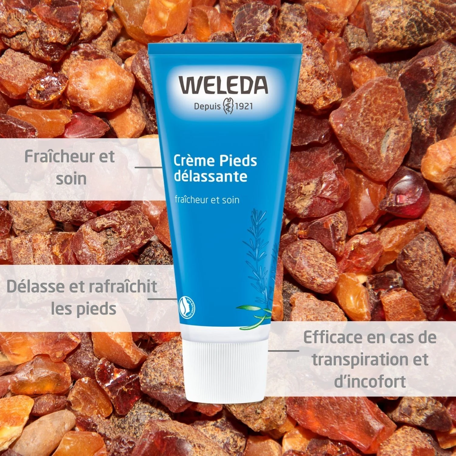 Weleda Avslappende Fotkrem - 75 ml