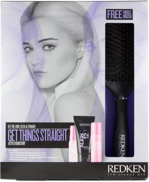 Redken Get the Look Sleek & Straight Get Things Straight Haarstylingset