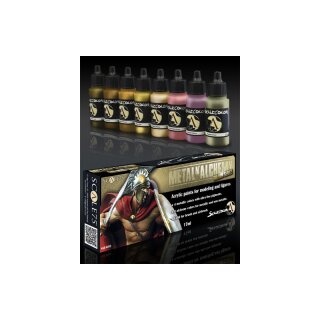 Metal and Alchemy Golden Paint Set
