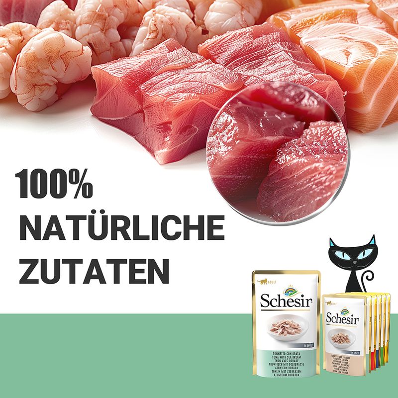 Schesir Jelly Pouch 6 x 85 g zu TOP-Preisen