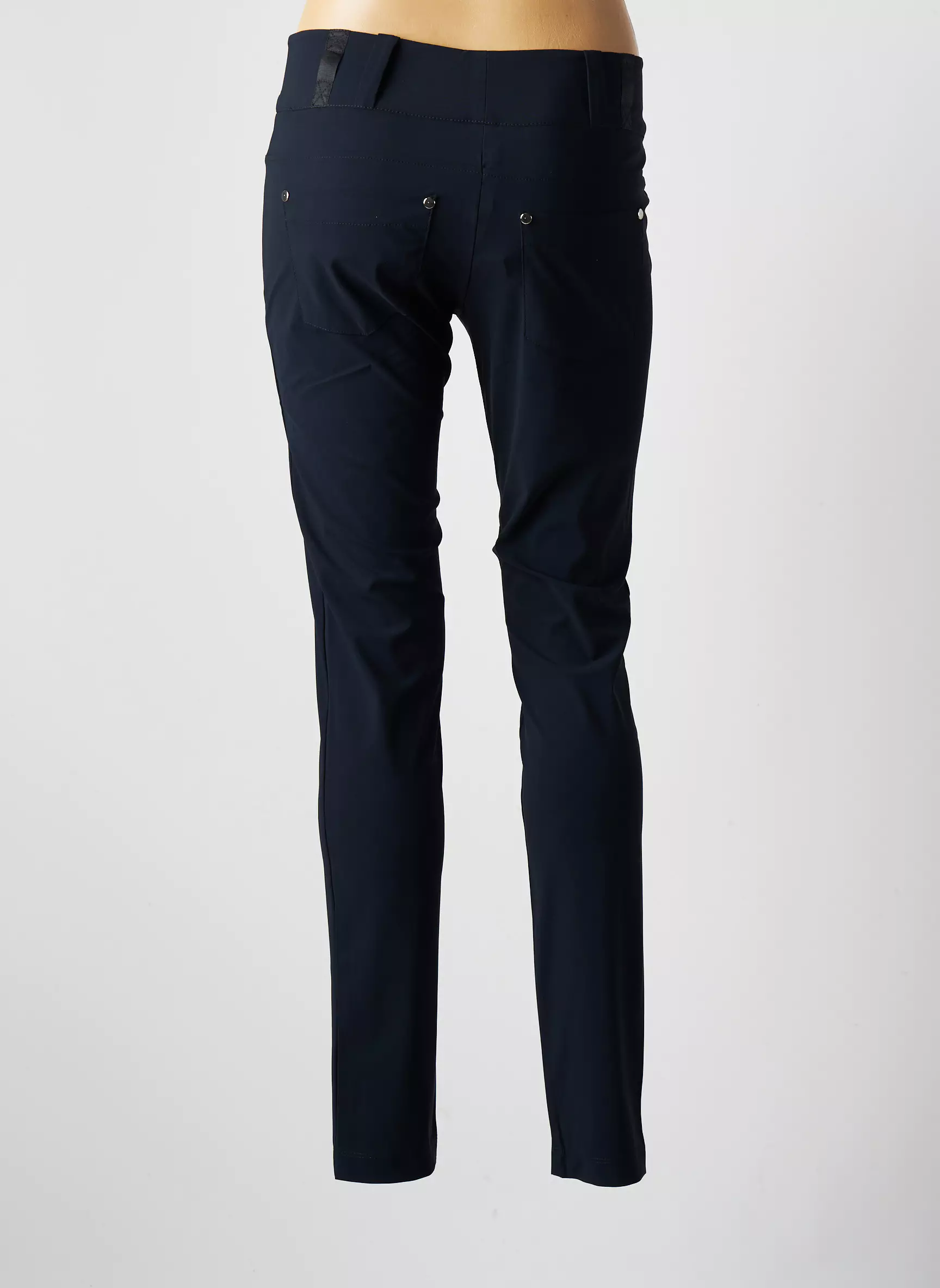 Platine Collection Pantalons Slim Femme couleur bleu
